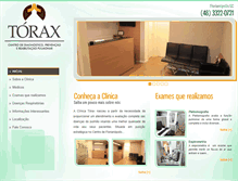 Tablet Screenshot of clinicatorax.com